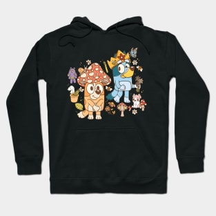 Bluey King Bingo Mushroom Hoodie